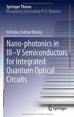 【预订】Nano-photonics in III-V Semiconducto...