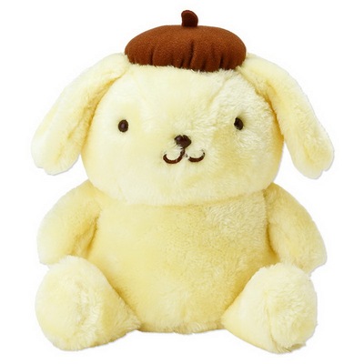 日本Sanrio正品Pompompurin布甸狗 毛絨公仔禮物擺設(S)