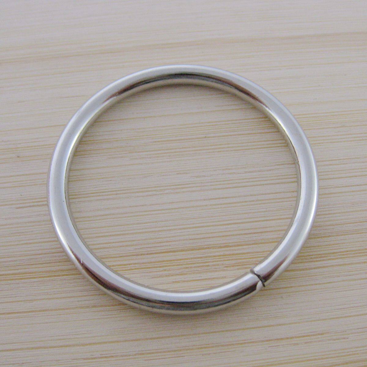 DIY配件  铁圈  铁环外径48mm  内径40mm  丝粗4mm 服装装饰铁圈