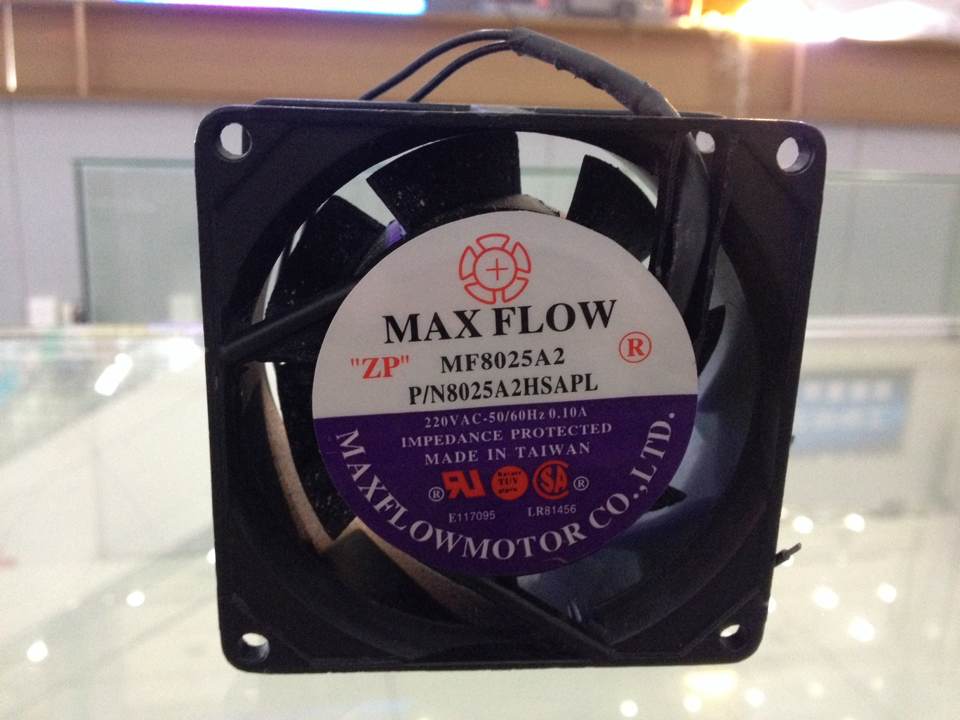 MF8025A2  MF8038A2  MA12025A2  MF12038A2  MF12038A1台湾弦峰MAXFLOW交流散热风扇