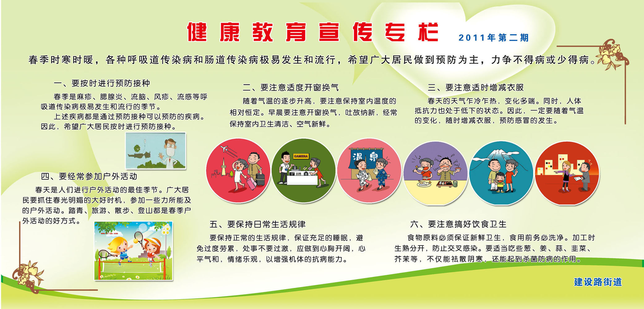 606海报印制海报展板素材101健康教育宣传专栏版面