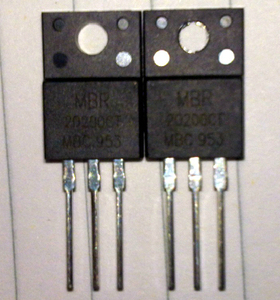 进口拆机肖特基二极管 B20200G MBRF20200CT MBR20200CT 20200