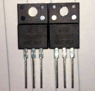 进口拆机肖特基二极管 B20200G MBRF20200CT MBR20200CT 20200