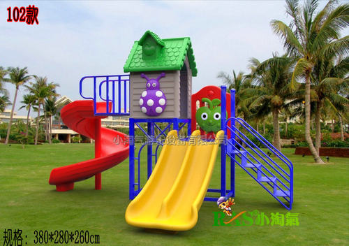 幼儿园塑料小博士室外滑梯秋千