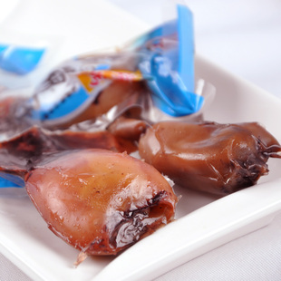 舟山特产 墨鱼仔香辣即食450克 裕达鱿鱼仔不带籽海鲜零食干货