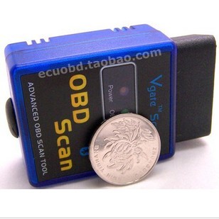 18款迷你蓝牙OBD ELM327 Bluetooth OBD2V1.5 汽车油耗检测仪