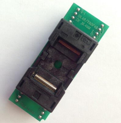 DIL48/TSOP48 ZIF 18.4mm  欧洲ELNEC烧录器专用烧录座 TSOP48