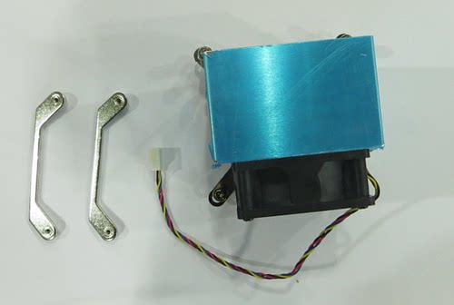 金钱豹2U风扇 2011 1155 1156CPU散热器 侧吹服务器专用风扇