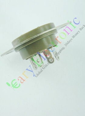 八脚电木GZS8-F2电子管镀银管座适EL34 KT66 KT88 6V6 6n5p等