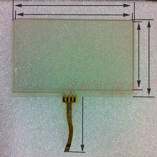 配夏普4.3 66MM LQ043T3DX01 4.3寸四线电阻触摸屏 103