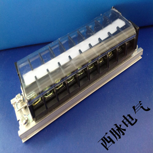 优质供应 TD-1510轨导式组合接线排  接线端子(15A10位) 铁件