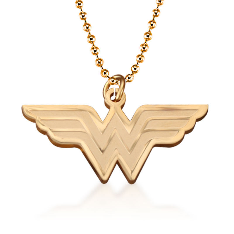 钛金饰品DC神力女超人神奇女侠项链发卡手镯cos周边