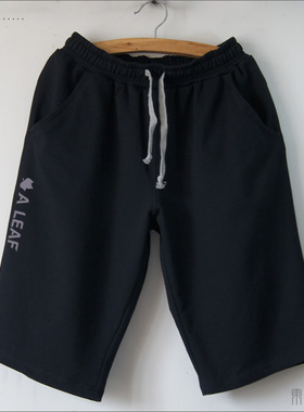东部时间 原创夏季男款短裤运动裤宽松休闲个性印花纯棉跑步旅行