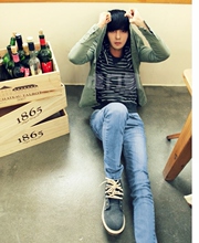 Pantalon cuir homme serré pour jeunesse - Ref 1479103 Image 14