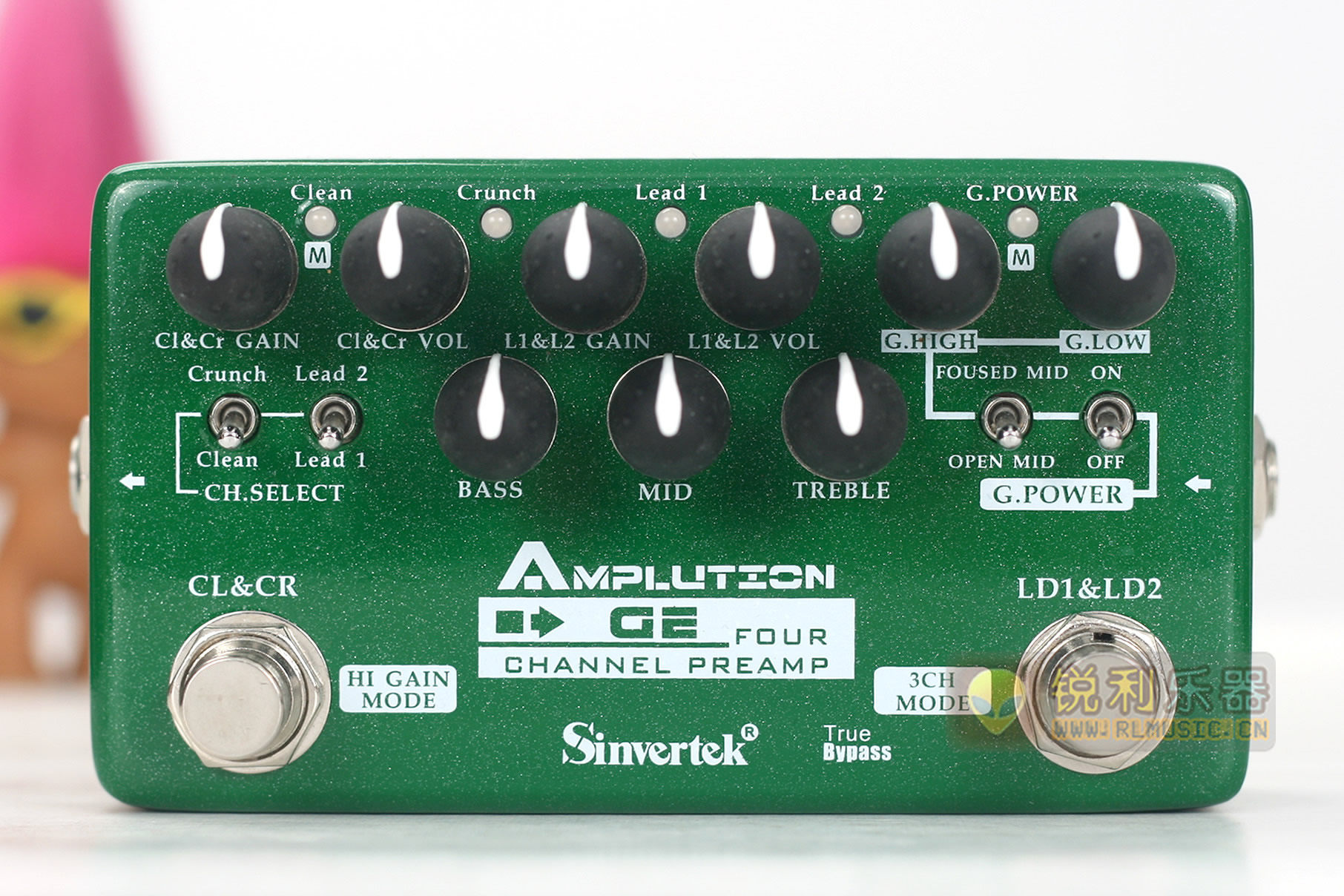 【Sinvertek Amplution.GE】仙音德式前级失真效果器【锐利特卖】