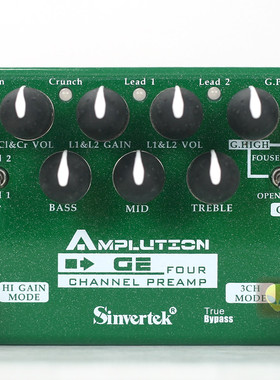 【Sinvertek Amplution.GE】仙音德式前级失真效果器【锐利特卖】