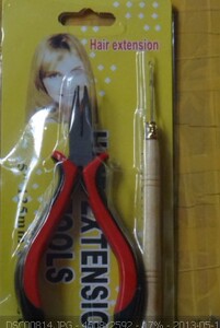 接发钳子套装 带钩针 带环 假发接发专业接发工具 美发配件套装