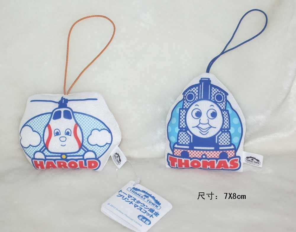 Coussin Manga THOMAS TOWN en peluche - Ref 2687204 Image 1