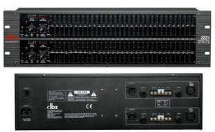 DBX 2231 均衡器 专业级带压限双31段图示均衡器 舞台周边器材