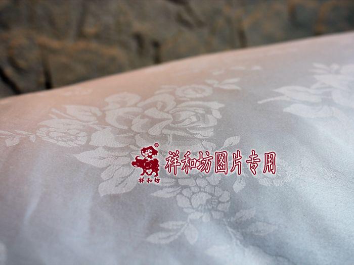 棉被套提花贡缎被罩纯棉双人蚕丝