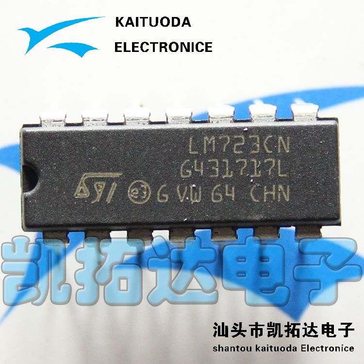 【凯拓达电子】 LM723CN 高精度电压调节器 DIP-14