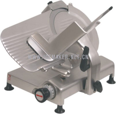 意大利OMAS奥马氏商用电动12寸斜刀半自动切片机GL-300片刨机正品