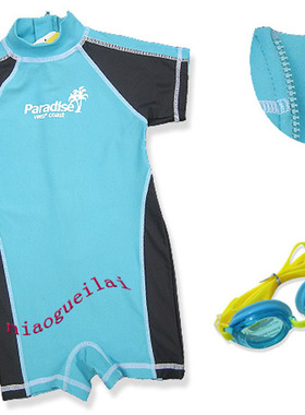 专卖★外贸儿童冲浪 游泳衣 泳装 防晒保暖 ★10759#★1-5岁
