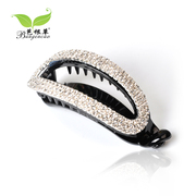 Bagen grass hair accessories ponytail clip caught chain clip made by the Korean version of u-type hollow shaft the card issuing headdress ornament