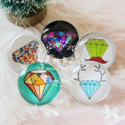Broche en cristal artificiel - Ref 1181215 Image 1