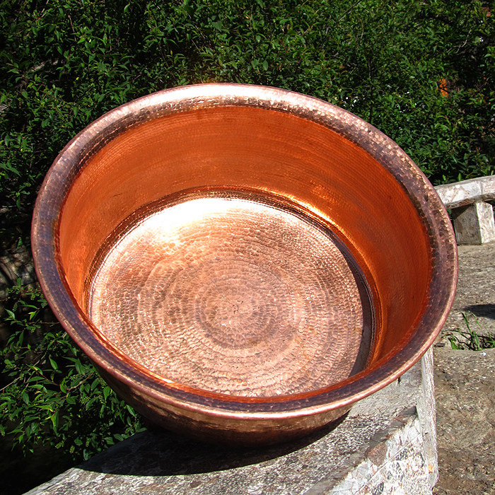 丽江铜印象玉米光工艺铜盆紫铜盆黄铜盆足浴盆面盆加厚包邮特价
