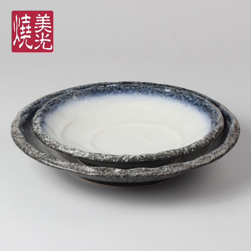 陶瓷汤盘汤盆 圆形鱼盘饭盘餐盘瓷器 水煮鱼盘子 餐厅料理餐具瓷