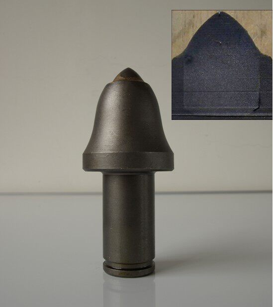 三强掘进机截齿配件u135耐磨合金头三一重装配套硬岩截齿岩石钻头