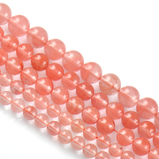 Myatou Red Crystal Jewelry Accessories DIY hand beaded pearl beads watermelon red semi-finished products