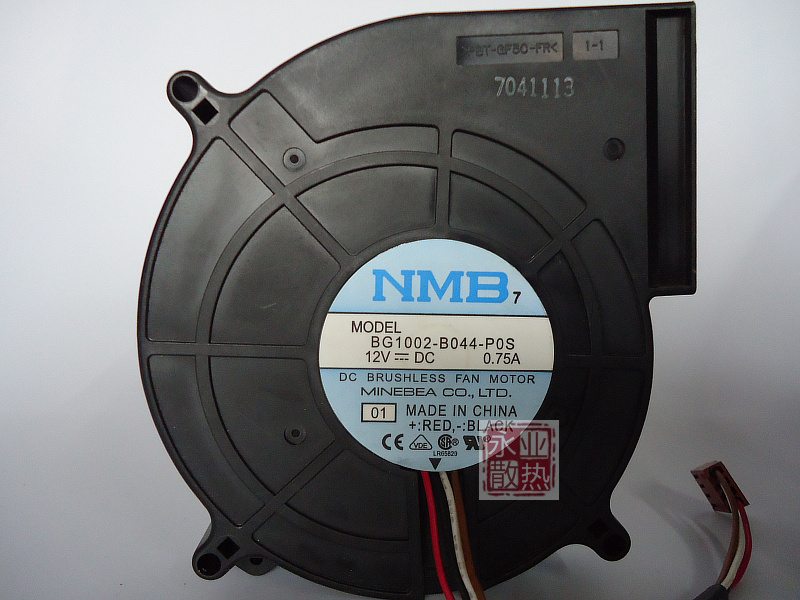 原装 NMB BG1002-B044-POS 12V 0.75A 四线 PWM 温控 测速 风扇