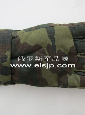 俄罗斯 横纹迷彩棉手套 苏俄军迷用品