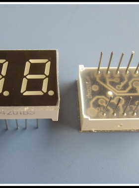 0.4英寸数码管 4201BS 共阳 二位共阳数码管 尺寸20*16*7MM（10脚