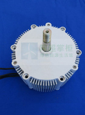 永磁高效1KW风力发电机 1000W发电机低扭矩超低速发电48V/24V/12V