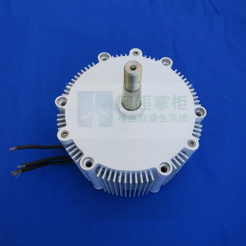 永磁高效1KW风力发电机 1000W发电机低扭矩超低速发电48V/24V/12V - 封面