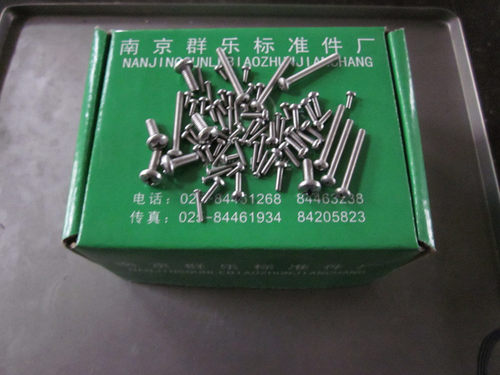 不锈钢圆头医疗螺钉