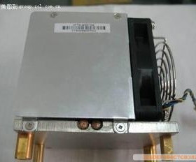 HP 原装 XW6200 XW8200 CPU 散热片 双热管散热器成色好