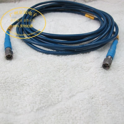 拆机件：SUHNER+HUNER原装SUCOFLEX 102E 40G  3.2m/4m长测试电缆