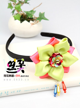 彩色掉珠发带/儿童舞台演出发带/发箍/H-P03784