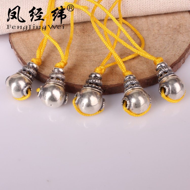 厂价直销 S925纯银配件 DIY饰品泰银 10MM光面三通 佛头 佛塔