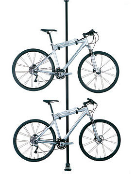 TOPEAK山地公路平衡自行车顶天立地挂架儿童车展示挂钩立式停车架