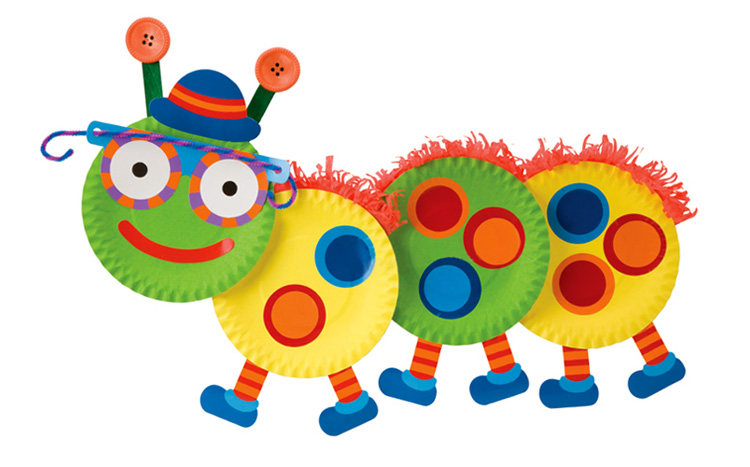 幼儿园diy彩绘手工制作材料 益智玩具一次性蛋糕盘 手绘画画纸盘