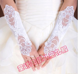 Gants pour fille en satin - Ref 2150044 Image 1