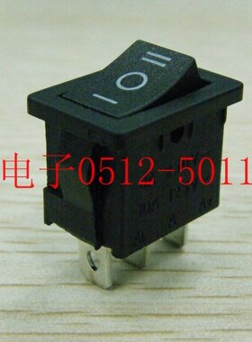 船型开关三档 KCD1-103中间停位 3个脚纯铜触点  认证：CQC