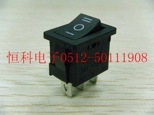 船型开关三档 KCD1-103中间停位 3个脚纯铜触点 认证:CQC