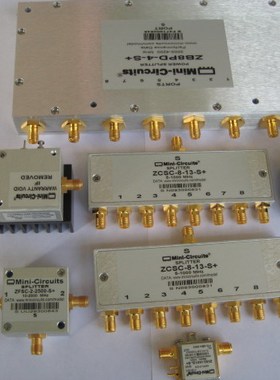 ZFSC-2-1W-S+ MINI 1-750MHz  两路SMA一分二射频微波同轴 功分器