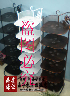 铁艺鞋架　3层6层鞋架 十层精品创意鞋架防尘　现货大促销包邮